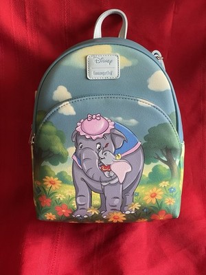 Loungefly Disney Dumbo Flower Field Mini Backpack. New with Tags