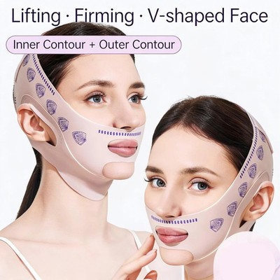 V Line Face Lifting Mask, Chin Strap for Sleeping, V Slim