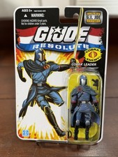 NEW 2008 GI Joe 25th Anniversary Animated Resolute Cobra Commander Enemy Hasbro