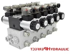 Hydraulic valve control valve 5 section CETOP 03 NG6 60l / min 12V ex