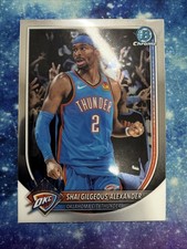 Shai Gilgeous Alexander 2025-26 Bowman Chrome #BVC-106 Thunder