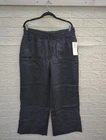 New Athleta Retreat Linen Wide Leg Pant Women's Size Large
