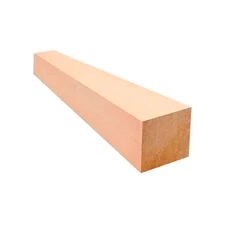 Basswood Turning Blank 2x2x48 Carving Lumber Kiln Dried Wood- Free US Shipping