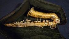 1955 Conn American 24M Alto Saxophone w/ mouthpiece case