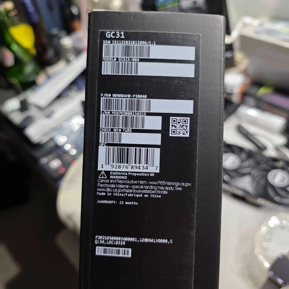 ASUS ROG XG Mobile eGPU Dock - 150W RTX 3080 16GB GDDR6 - GC31S - New - Fast Shp - Image 3 of 4