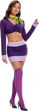 Classic Scooby Doo Daphne Costume for Women Size Large