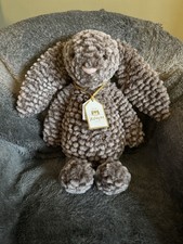 Jellycat Bashful Luxe Bunny Pine BNWT *proof Of Purchase*