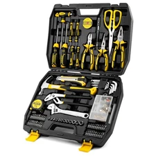 Tool Set 185 Piece, General Household Tool Kit, Hand Tool Kit with Toolbox St...