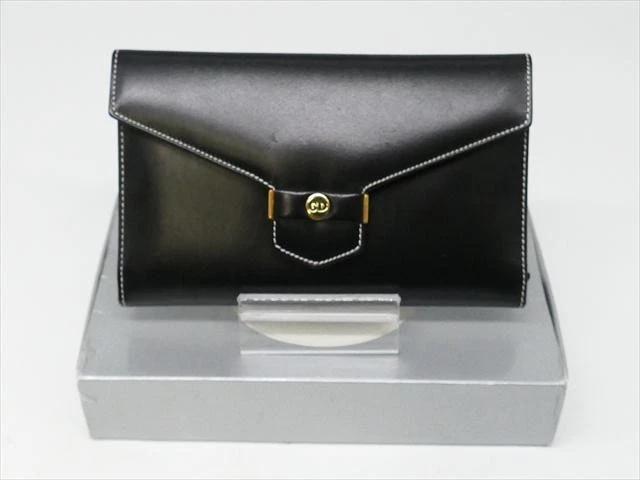 3297 Beauté Christian Dior Portefeuille Long Bouton Snap Couture