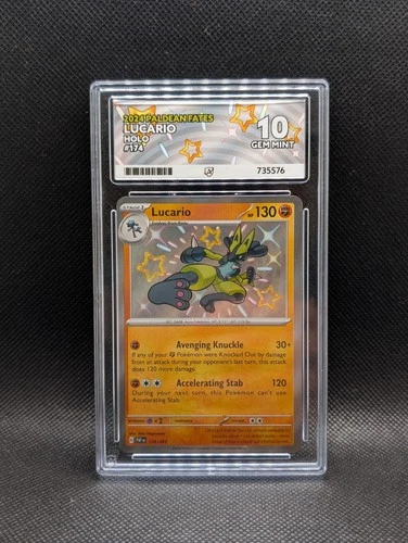 Lucario 174/091 Paldean Fates Pokemon TCG ACE 10