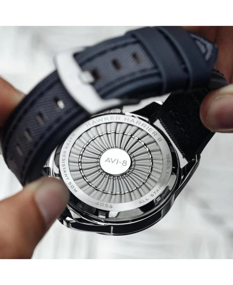 AVI-8 Men Analog Quartz Casual Watch Classic Dress Multicolor Dial Waterproof Ro - Image 4 of 4