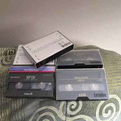 Sony Album Hi8 MP 8mm Video Cassette Tape 120 Minutes 3-Unit Pack