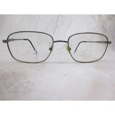 Titanflex M940 Gunmetal Rectangular Eyeglass Frames Mens 57-18-150 Gray Titanium