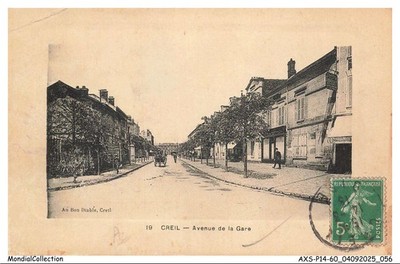 AXSP14-0940-60 - CREIL - Avenue de la gare
