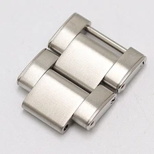 Tudor Genuine 2 Link 79230 I81644 Men's Watch Band Bracelet Parts Silver 18mm