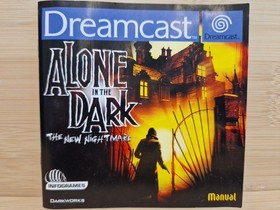 Alone In The Dark The New Nightmare Sega Dreamcast Complete With Manual