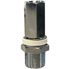 Pro Trucker Ptsm1 Chrome Plated Brass So-239 Stud Mount For Cb Radio Antenna