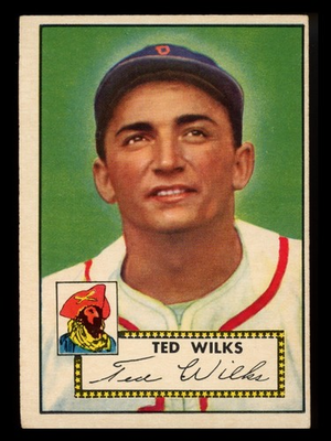 #ad 1952 Topps #109 Ted Wilks VG VGEX Pittsburgh Pirates $12.95