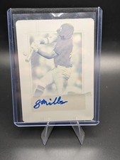 2019 Leaf PG - Slade Wilks Auto - Yellow Printing Plate 1/1 - Southern Miss
