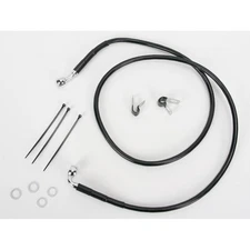 Drag Specialties Front Extended Length Braided SS Brake Line Kit +10"  1741-2561