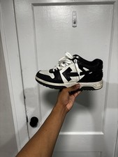 Off-White Black White Low Top Lace Up Mens At...