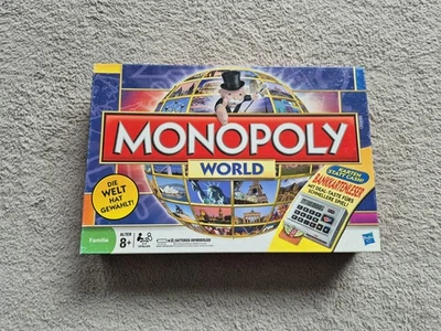 Monopoly World Hasbro mit Kartenleser 6 Sammelfiguren vollständig getestet - Bild 1 von 4