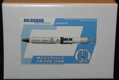 Anigrand Models 1/72 MARTIN TITAN II SM-68B ICBM Missile