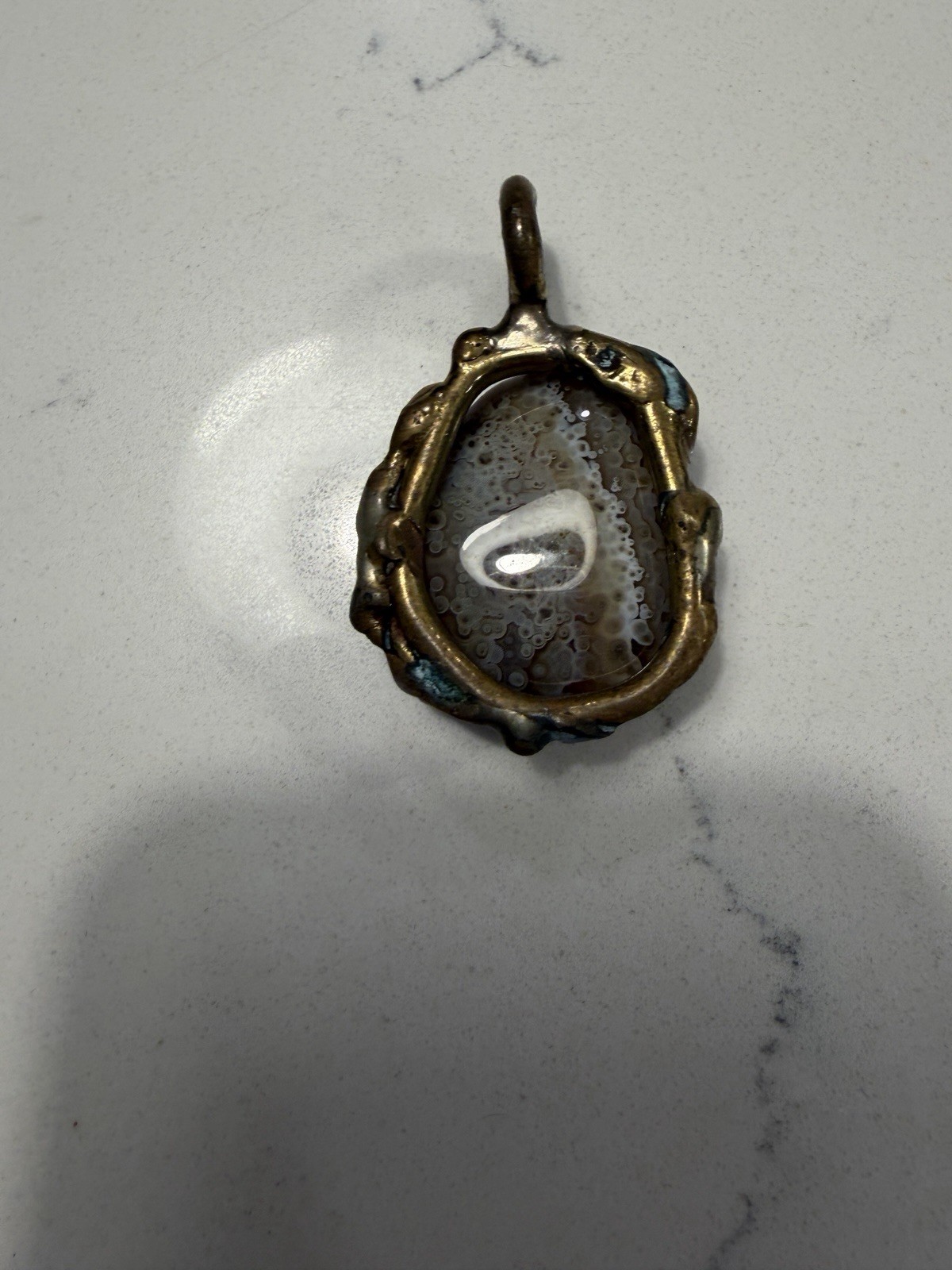 Botswana Agate Pendant - image 3