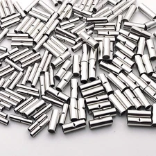 300 PCS Non-Insulated Butt Connectors Kit 22-10 AWG Electrical Wire Ferrule