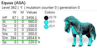  ARK Survival Ascended OFFICIAL PVE - PAIR ADULT DINOS TRON TOP STATS
