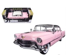 Greenlight 1955 Cadillac Fleetwood Series 60 Pink Elvis Priestly 1/18 Diecast