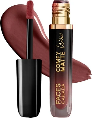 FACESCANADA Comfy Matte Wow Liquid Lipstick - Cocoa Crush 07, 3.8Ml - Image 1 of 4