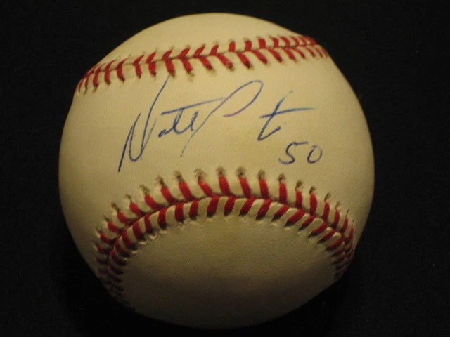 MATT LAWTON YANKEES LEGEND AUTÉNTICO FIRMADO A MANO AUTOGRAFIADO OAL BÉISBOL Foto 2 de 4