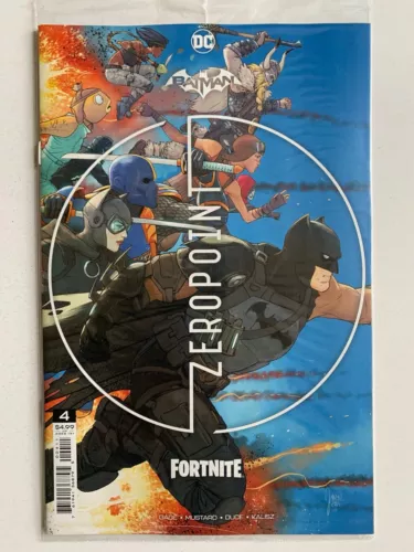 Batman Fortnite Zero Point #4 Cover A Sealed Polybag DC Comics 2021
