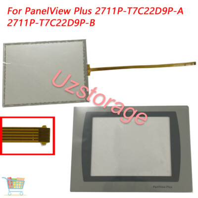 Touch Screen Glass&Overlay For PanelView Plus 2711P-T7C22D9P A 2711P-T7C22D9P-A