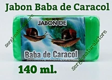 Jabon Baba de Caracol Snail Soap 140 grs Snail Soap Face Body Free Shipping