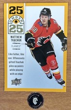 Matthew Tkachuk 2018-19 Upper Deck Under 25 Insert #U25-17 Calgary Flames