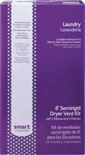Smart Choice - Semi-Rigid Dryer Vent Kit Required for Hook-Up - Silver