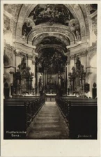 Old postcard AK monastery church Banz GERMANY (1108942)