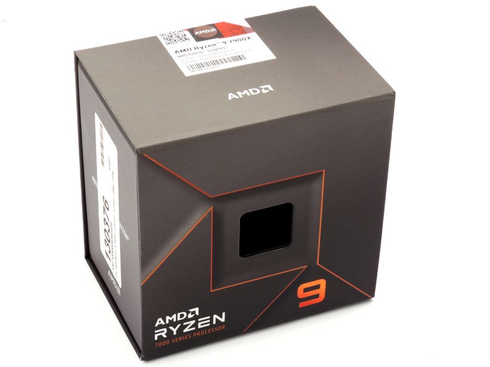 Empty Original Packaging AMD Ryzen 9 7000 Series CPU Box Empty Original Packaging AMD Ryzen 9 7000 Series CPU Box