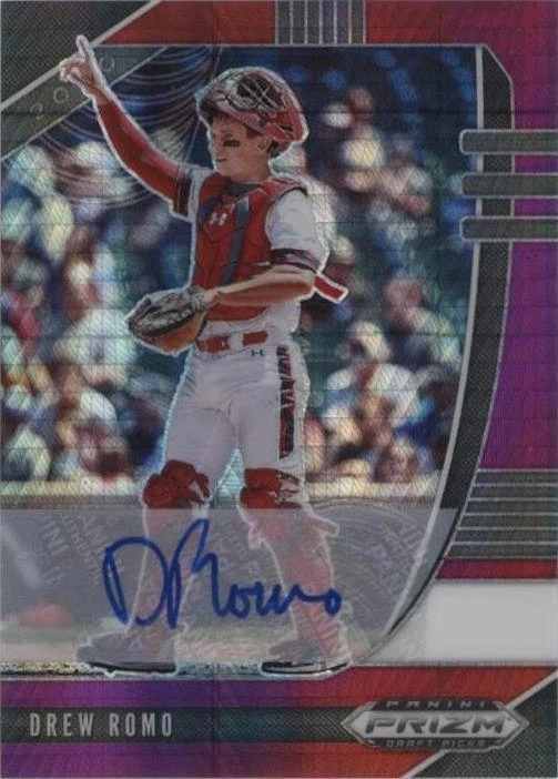 Red & Purple Hyper Prizm Autographs