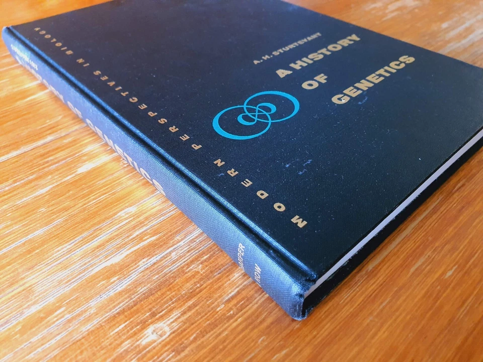 A History Of Genetics by A. H. Sturtevant - Rare 1st Edition 1965 Hardcover - Image 2 of 4