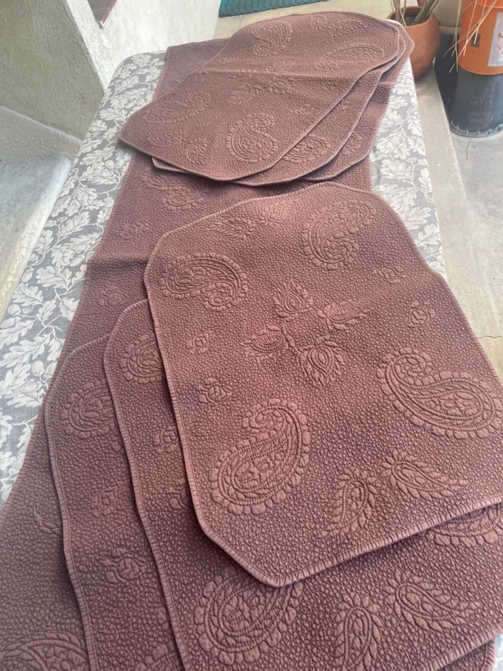 Mantel Williams Sonoma mantel corredor manteles individuales acción de gracias Foto 3 de 4