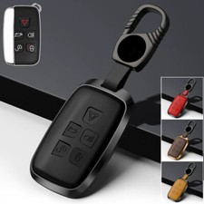 Alloy Leather Car Key Case Cover For Land Rover Range Rover 4 Discovery Evoque Alloy Leather Car Key Case Cover For Land Rover Range Rover 4 Discovery Evoque