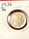 1936 BUFFALO NICKEL (5c) COIN UNC