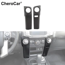 ⭕Center Console Air Conditioner Control Knob Panel Cover Trim For 4 Runner 2010+