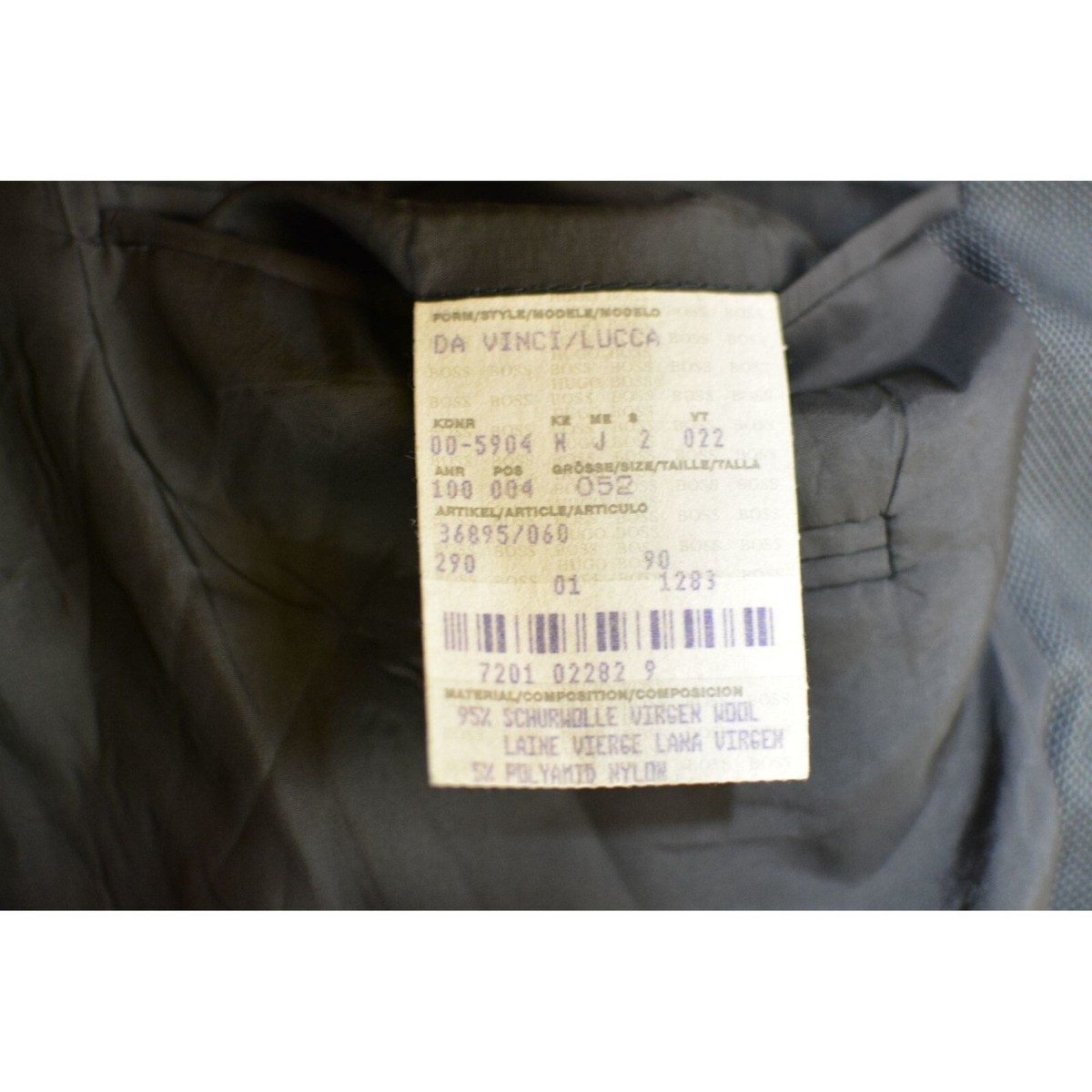 Hugo Boss Da Vinci/Lucca Men's Blazer Vintage size 42R US Wool Nylon Suit Jacket | eBay hugo-boss-da-vinci-lucca-men-s-blazer-vintage-size-42r-us-wool-nylon-suit-jacket-ebay
