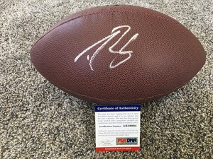 drew brees signed football