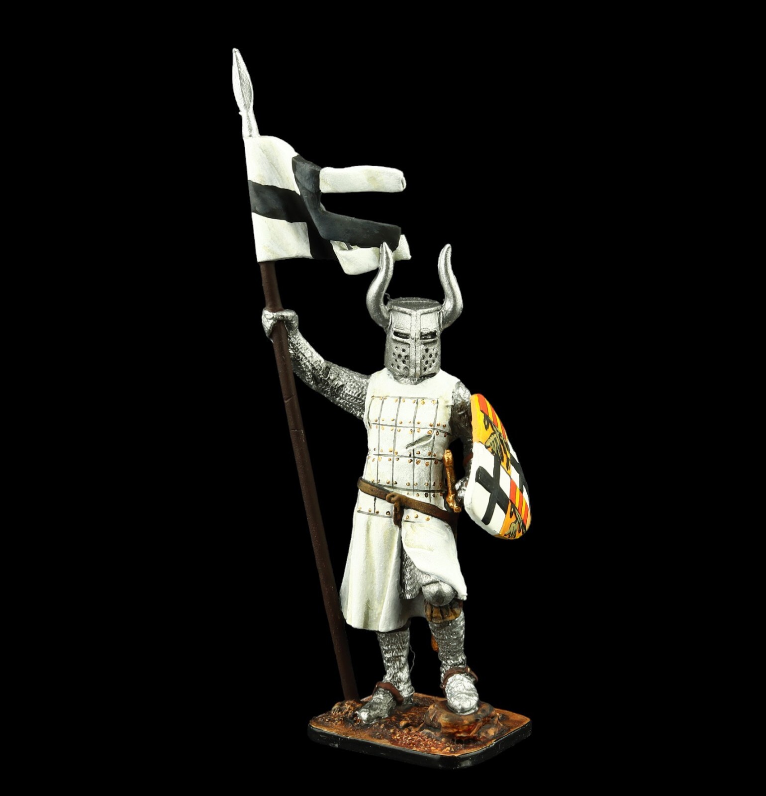 Tin soldier Collectible Knight of Teutonic Order, XIII c