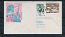 Erstflug Beleg Lufthansa N&uuml;rnberg-Wien-N&uuml;rnberg - b2202